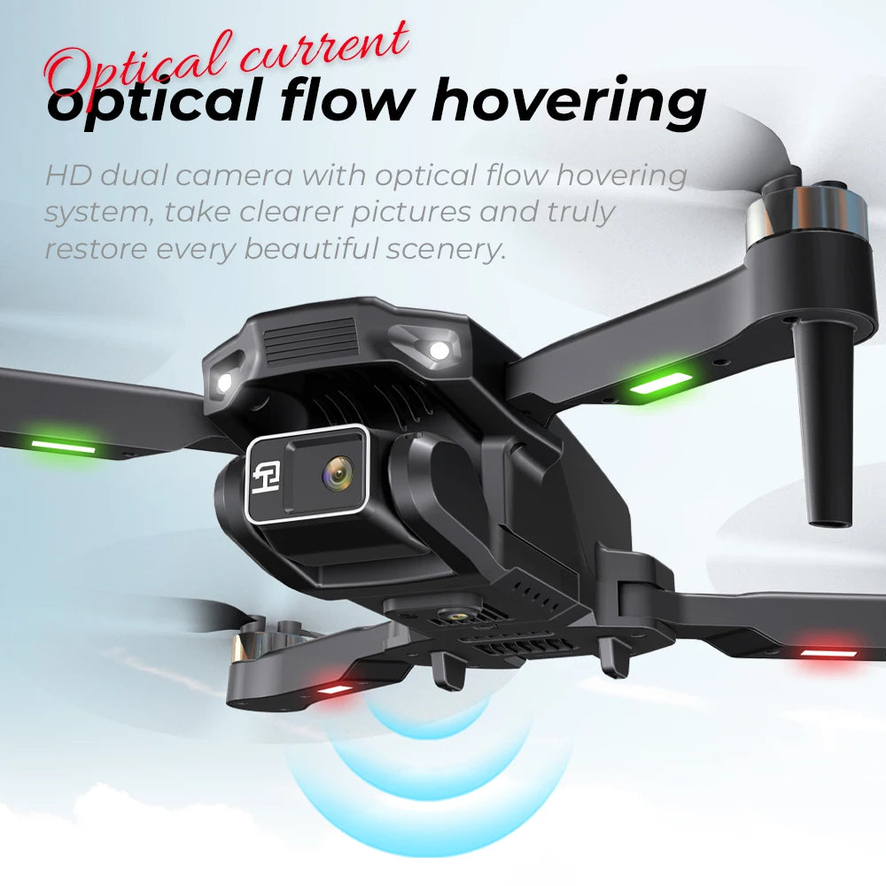 New Drone H16 GPS Professional Dual Camera Dron Quadcopter Brushless Aerial Photography Laser Obstacle Avoidance RC Toy