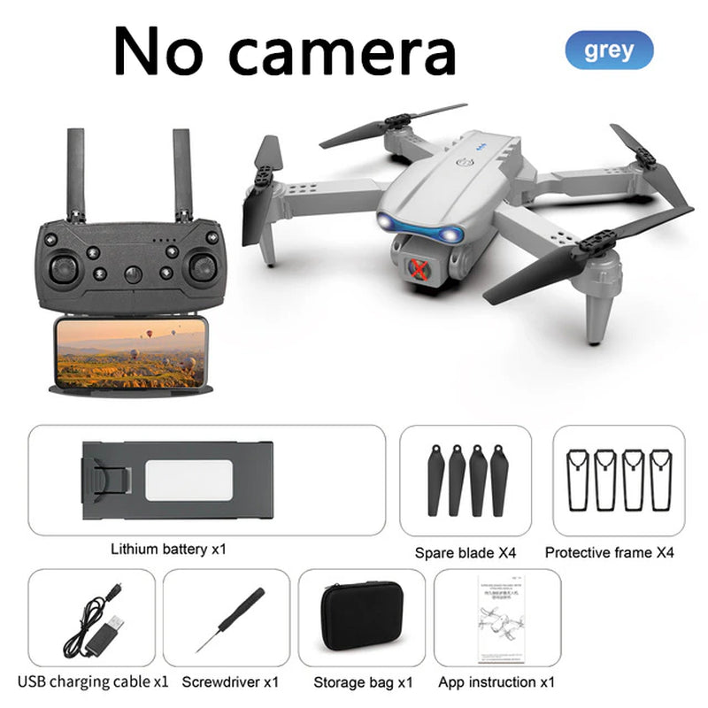 ZHENDUO E99 Pro RC Mini Drone 4K with Wifi Aerial Photography Helicopter Foldable Quadcopter Dron Toys