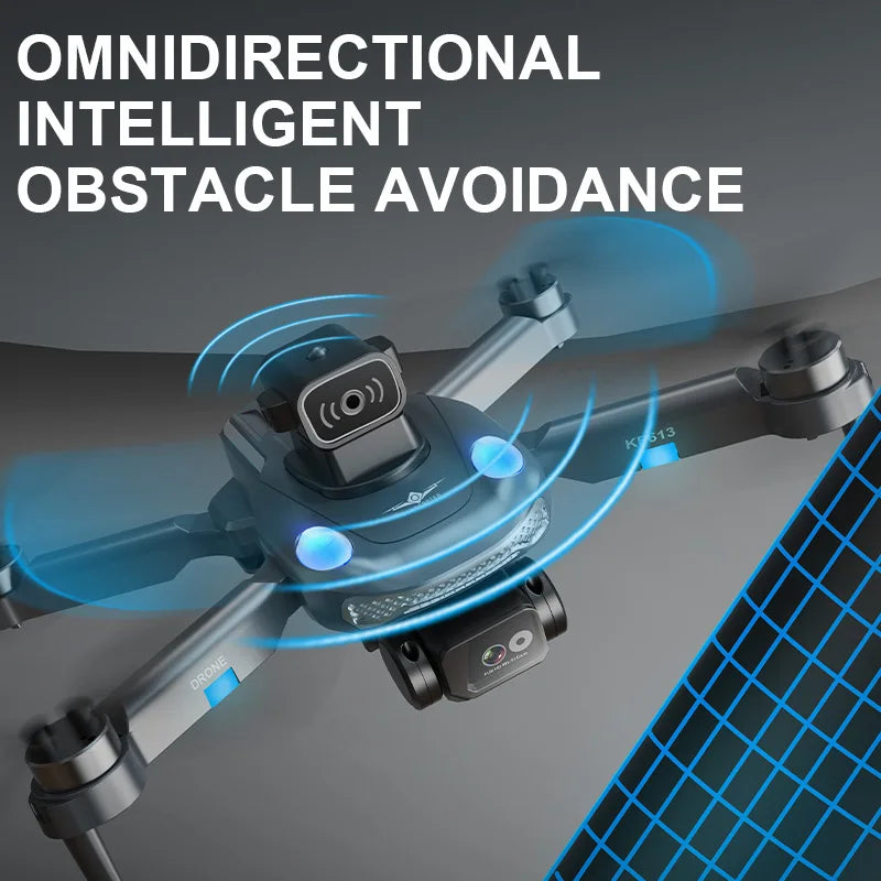 KF613 4K GPS Drone with Camera Obstacle Avoidance FPV Quadcopter Brushless Motor 5G WIFI 18Min Flight Mini Dron under 250G