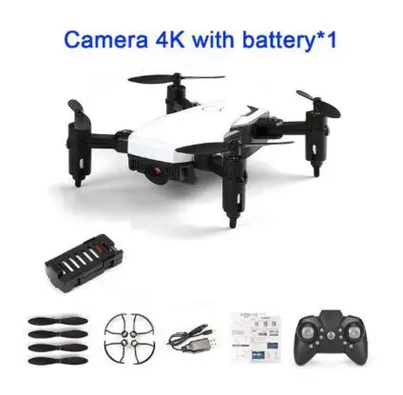 LF606 Mini RC Drone with 4K 5MP HD Camera Foldable Drones Altitude Hold Pocket Profesional Quadcopter Dron Gift Toys for Boys