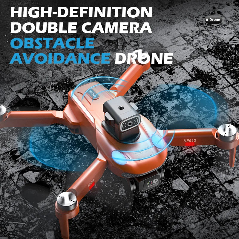 KF613 4K GPS Drone with Camera Obstacle Avoidance FPV Quadcopter Brushless Motor 5G WIFI 18Min Flight Mini Dron under 250G